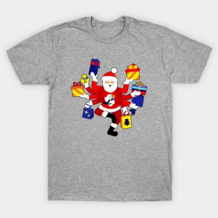 Dancing Shiva Claus T-Shirt